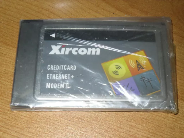 Xircom Credit Card Modem II.  NOS. Vintage Computing/Internet.