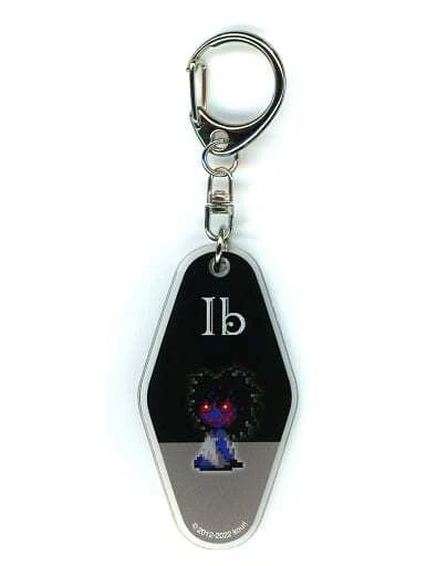 Blue Doll Ib In Tree Village Cafe Acrylic Keychain Collection