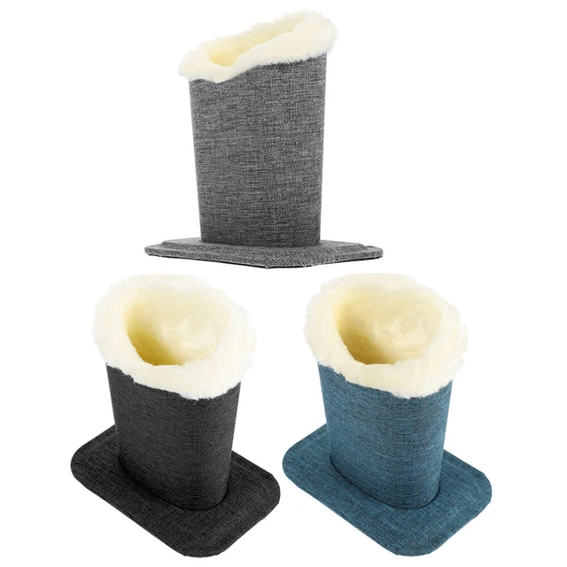 3 piezas Soporte para gafas de tela de lino Soporte para gafas de felpa Soporte para gafas