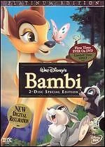 Walt Disney's Bambi 2 Disc Special Platinum Edition DVD - Bilingual, New Sealed