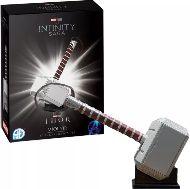 Puzzle 3D MARVEL MARTEAU DE THOR MJOLNIR 4D CityScape