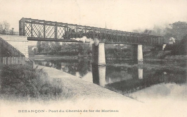 BESANCON - le mont de chemin de fer de Morteau