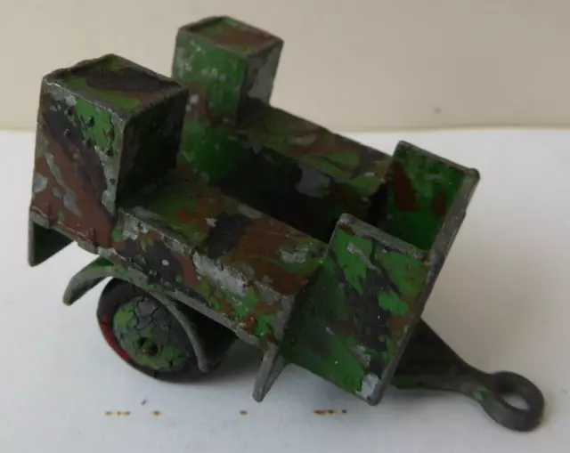 Early Dinky Toys 151c Field Kitchen Army Military Diecast Model 1940s Used!!!
