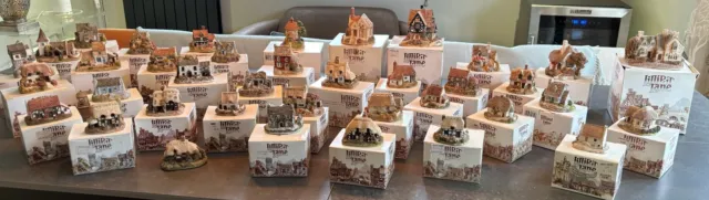 Lilliput Lane Collection of 36 cottages - Boxed with Deeds - Excellent Condition