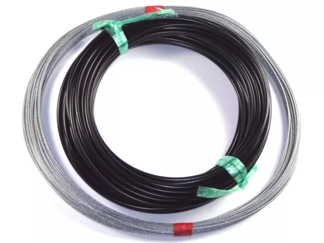 Bulk 50' roll Throttle control Cable teflon Casing & 100' Inner Wire motorcycle