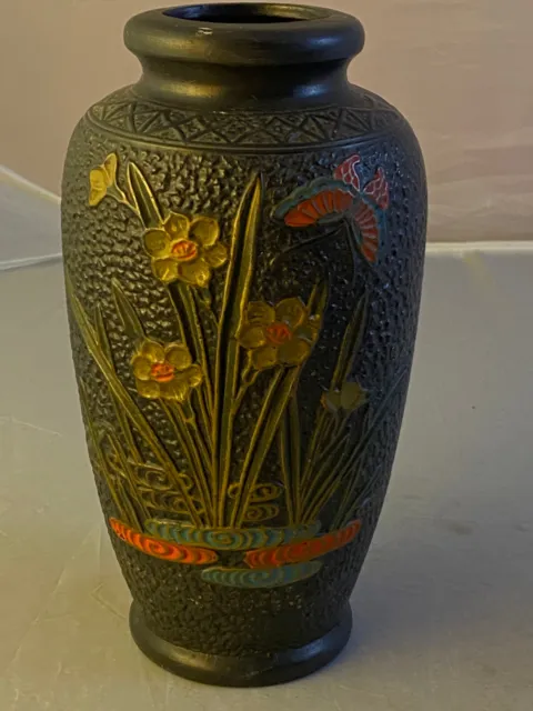 Antique Japanese Art Deco Tokanabe Vase