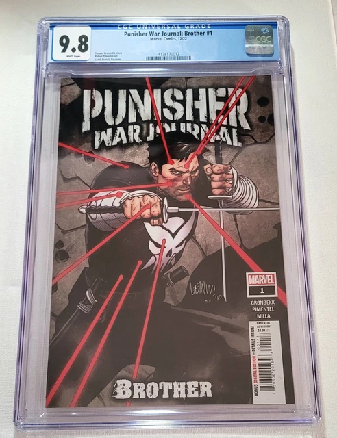 Punisher War Journal: Brother #1 2022 Marvel cgc 9.8