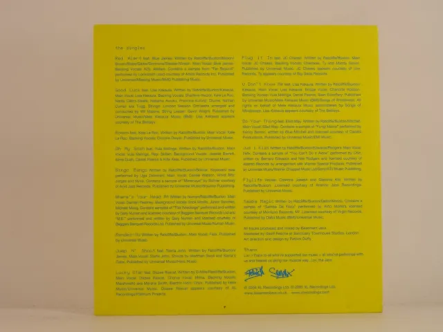 BASEMENT JAXX THE SINGLES (586) 15 titres pochette carte album ...