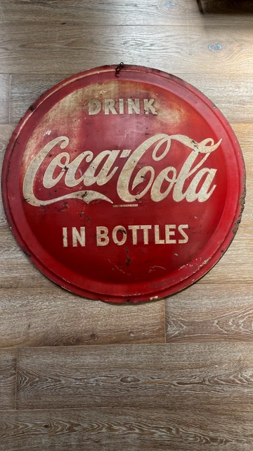 Insegna a bottone ORIGINALE AMERICANO anni’50 Coca-Cola