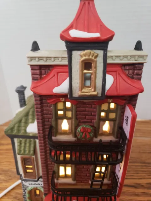 Dept 56 Heritage Village Christmas in the City 1990 Wong's in Chinatown 5537-9