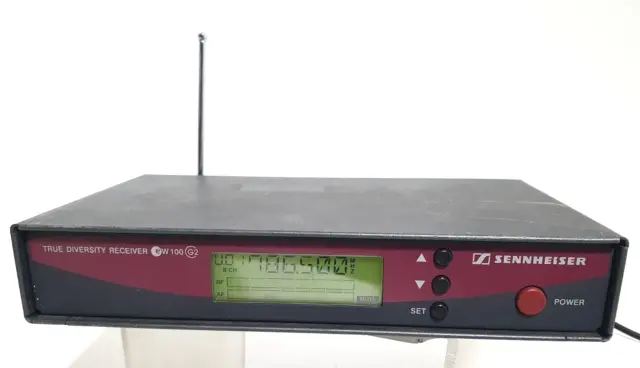Sennheiser diversity receiver EW100 G2 EM100 786-822 Mhz ricevitore wireless #02