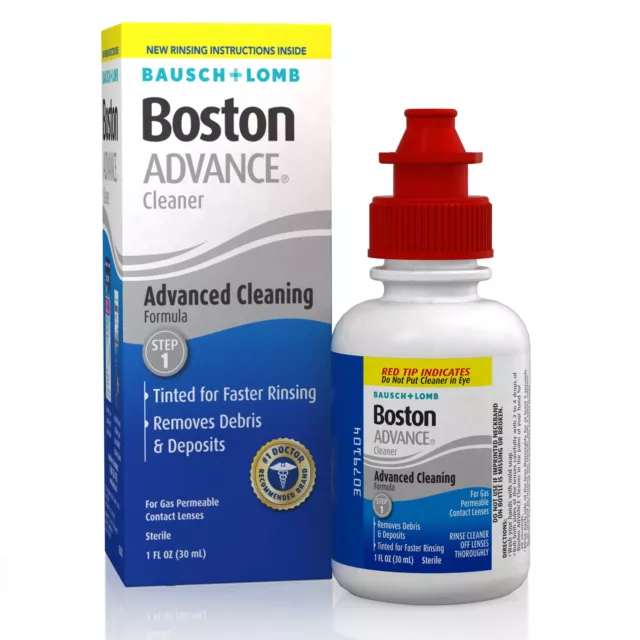 Boston Advance Contact Lens Solution by Bausch+ Lomb for Gas Permeable Contact