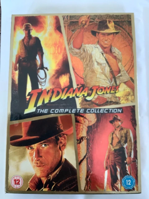 INDIANA JONES COLLECTION - 4 Films DVD Boxset (5 Discs) - Harrison Ford ...
