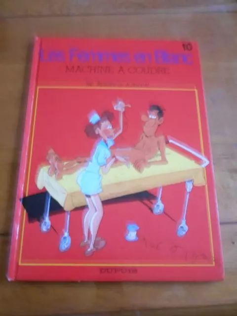 vintage bd  LES FEMMES EN BLANC  n° 10 an 1992