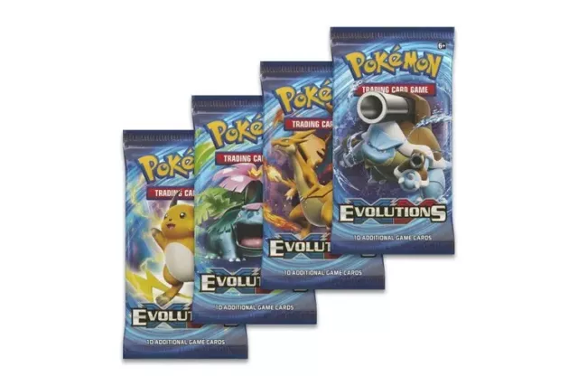 Pokémon TCG XY Evolutions 2016 Booster Pack Factory Sealed Brand New