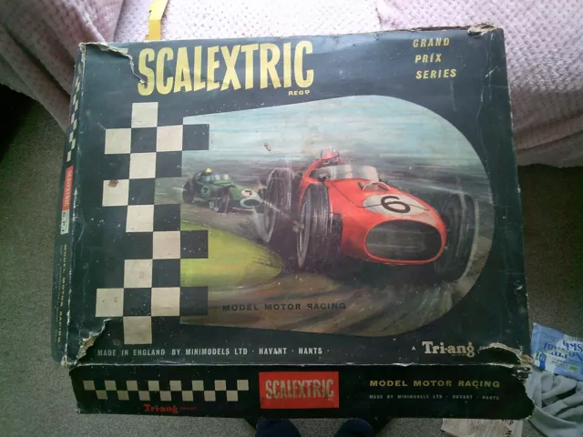 Vintage Triang Scalextric Grand Prix Series Set GP1 Minimodels Ltd  Lotus MM/C54