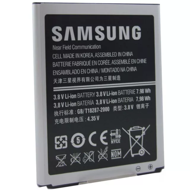 Batteria originale SAMSUNG per Galaxy S3 Neo i9301 2100Mah nuova EB-L1G6LLU BULK