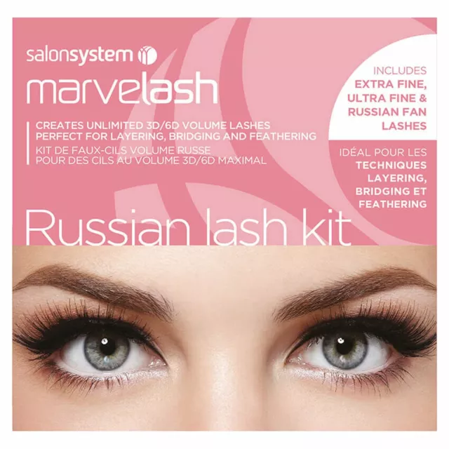 Salon System Marvelash - Create 3D/6D Volume Lashes - Lash Extension Kit