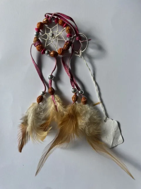 Dream Catcher Handmade With Feathers