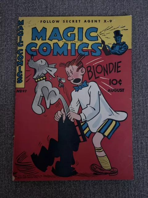 Magic Comics #97 Aug. 1947 Golden Age Comic GD/VG JP