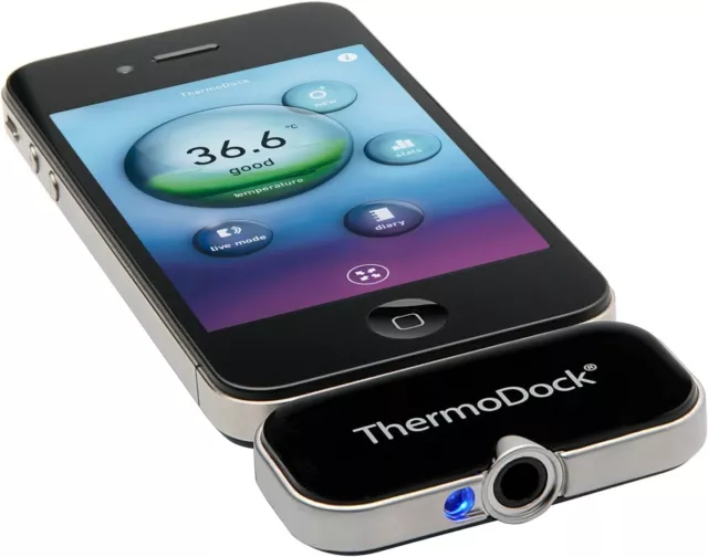 Medisana ThermoDock 1.0 Infrarot Thermometer Modul iPhone, iPad oder iPod touch✅