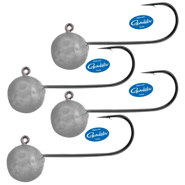 Spro Freestyle Micro Jig 22 natural - 4 Jigköpfe, Jighaken, Bleiköpfe für Barsch