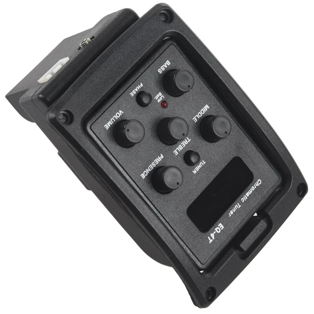Accordeur Pour Guitare Shadow Contour ESH HB-T-FT-B - Noir, Compact, Avec Pile Incluse - Pour Guitariste Débutant Ou Pro - 6