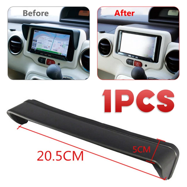 Black Car GPS Navigation Hood Visor Radio Sun Shade Cover Anti-Glare Accessories
