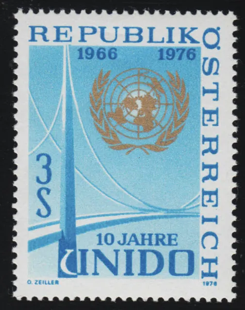 1532 10 J. Organisation d. UNO für industrielle Entwicklung (UNIDO) Brücke 3 S**