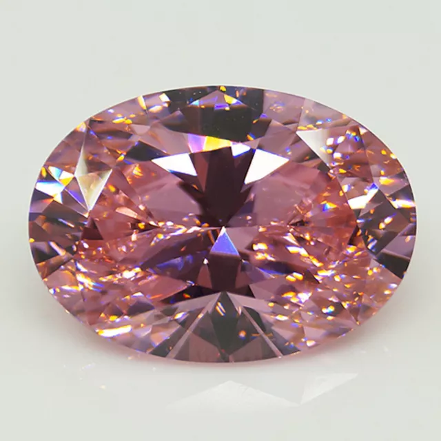 Pink Sapphire 15x20mm 30.10Ct Oval Cut AAAA+ VVS Loose Gemstone