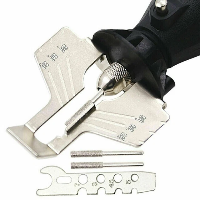 Affûteur De Forets KAIYAYA - Universel Pour Forets 2 à 13 Mm, Compatible Meuleuse 125 Mm - Angle 118° - 4