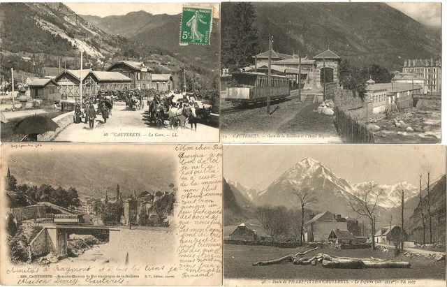 Cauterets (65) 7 Different CPAs. See photos. Interesting lot.