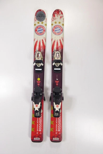 KINDER SKI ROSSIGNOL FC Bayern München mit Bindung 93 cm Neu