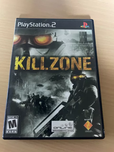 Kill Zone SONY PLAYSTATION 2 PS2 GAME Tested ++ WORKING! 711719740223