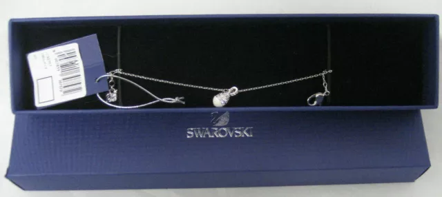 Swarovski Rotonde White Bracelet 1130757 (New In Original Box) Retail $80.00