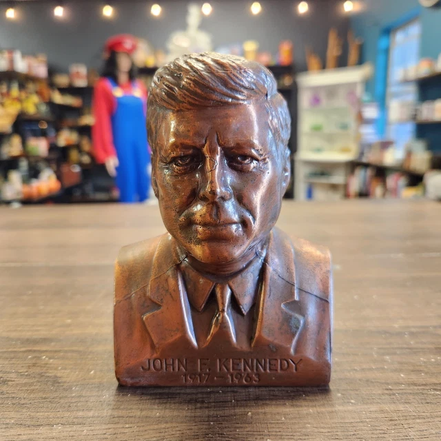 VTG JFK JOHN Kennedy Metal Still Bank First Federal Savings Of Lorain