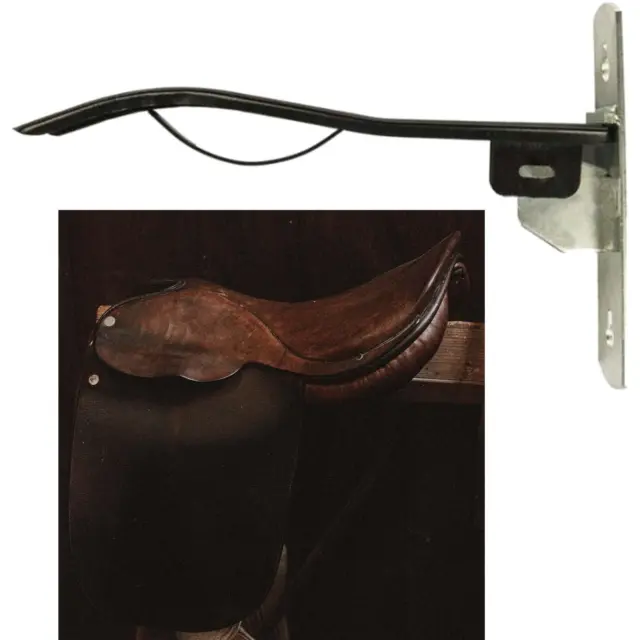 Folding Wall Mounted Saddle Holder Stand Equestrian Equipment Accessories