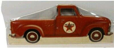 Texaco Motor Oil Red Tin Metal Truck Die cut sign RARE New 22 in length 9 in H