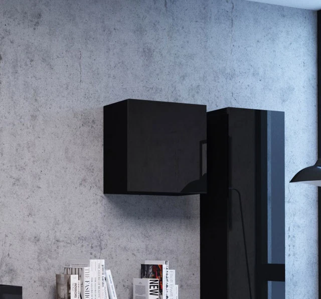 Homlando Lowboard TV 156 x 29 x 20 cm – Armadio sospeso con passacavo – Armadio per TV Armadio da appendere Icarus per soggiorno bianco opaco e rovere Artisan