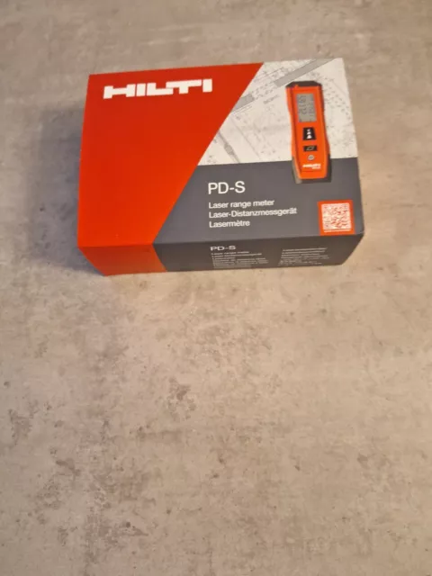 Hilti PD-S Laser Entfernungsmesser, Distanzmessgerät