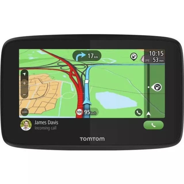 GPS Auto TomTom GO Essential 6'' Europe 49, Wi-Fi intégré, appels mains-libres