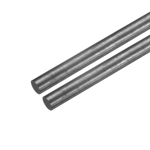 Graphite Rod Graphite Stirring Rod Stick Rod 300x12.7mm Black, Pack of 2