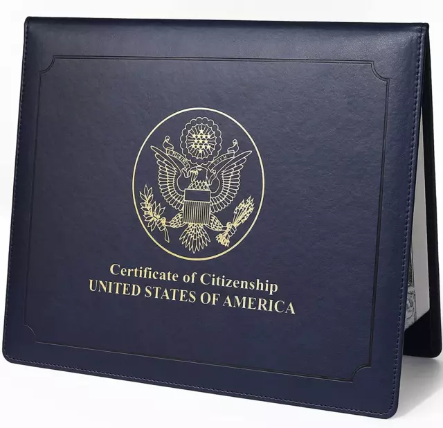 Citizenship Certificate Holder US Citizenship Gifts PU Naturalization Certificat