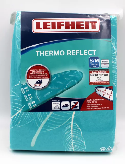 Leifheit Bügelbrettbezug Thermo Reflect S/M, mit Dampf- u. Hitzereflektion 71606