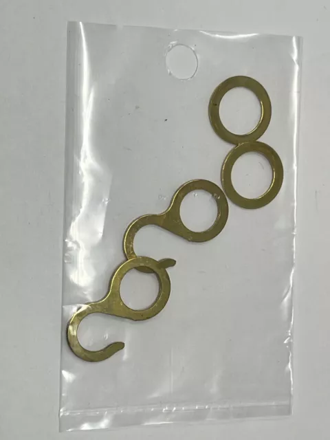 NOS CUCKOO WEIGHT RINGS+HOOKS , 1 Pair. (CM20-7167)