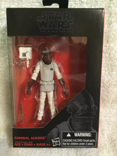 Star Wars Black Series Admiral Ackbar 3.75" MIB Walmart Exclusive 2013 Hasbro