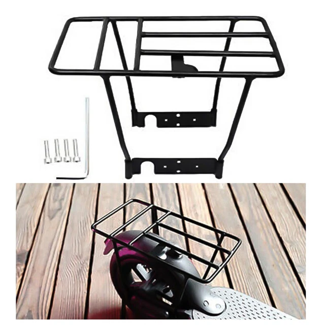 Linnepe Scooter Rack RACK DE SCOOTER électrique pratique et pratique étagère capacité de ...