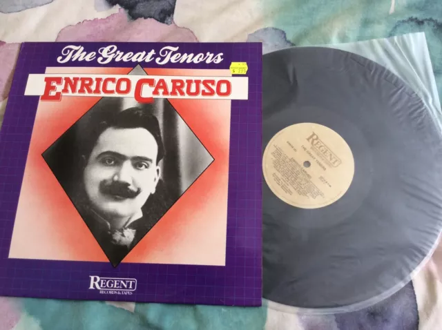 Enrico Caruso The Great Tenor Vinyl LP La Donna E Mobile