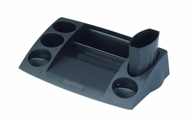 Avery DR400BLK DTR Eco Desk Tidy, 270 x 55 x 152 mm - Black