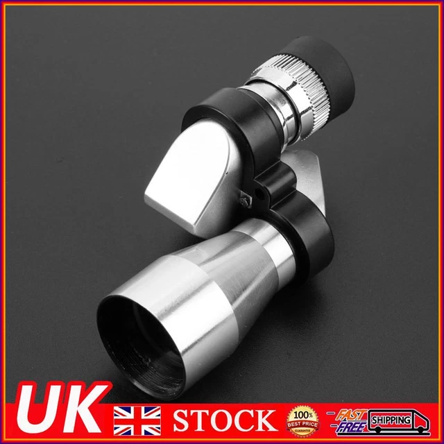 8x20 Mini Corner Binoculars HD Pocket Monocular Outdoor Telescope (Silver)